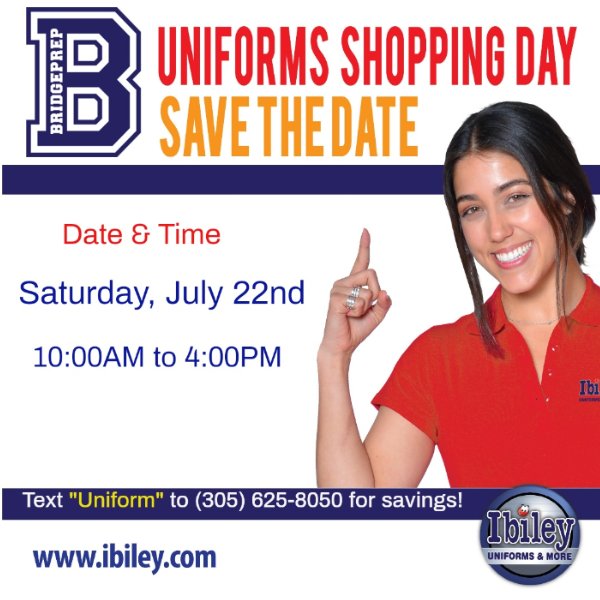 UNIFORM SALE ON CAMPUS 