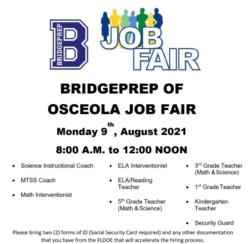 BridgePrep of Osceola Job Fair