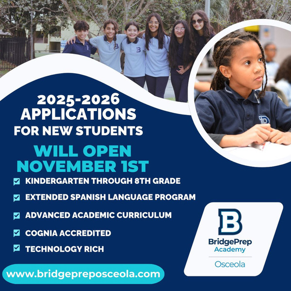 Your child's future starts at BridgePrep Academy of Osceola! News and