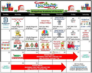 IT’S THE MOST WONDERFUL TIME OF THE YEAR ❄️ Check out our December activities calendar!